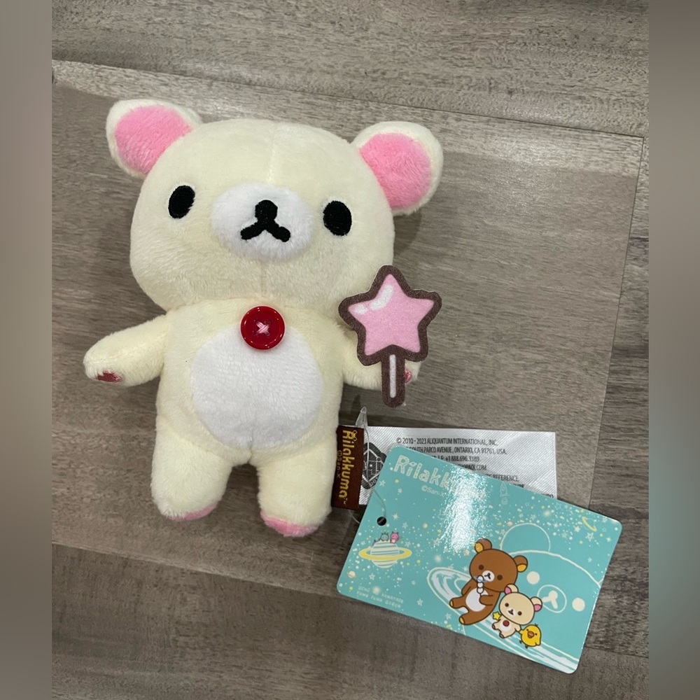 NWT San-X Rilakumma plush toy